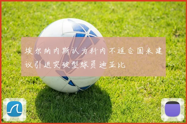 埃尔纳内斯认为科内不适合国米建议引进突破型球员迪亚比